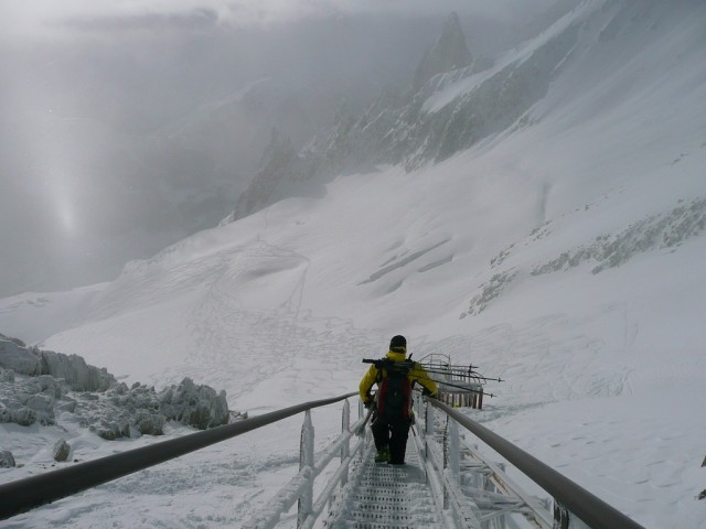 Staircase, Glacier de Toule