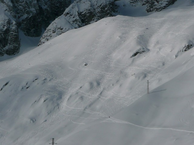 Powder 8's, Glacier de Toule, Italy