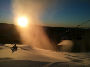 Hotham Sunrise & Snowmaking 20/7/10