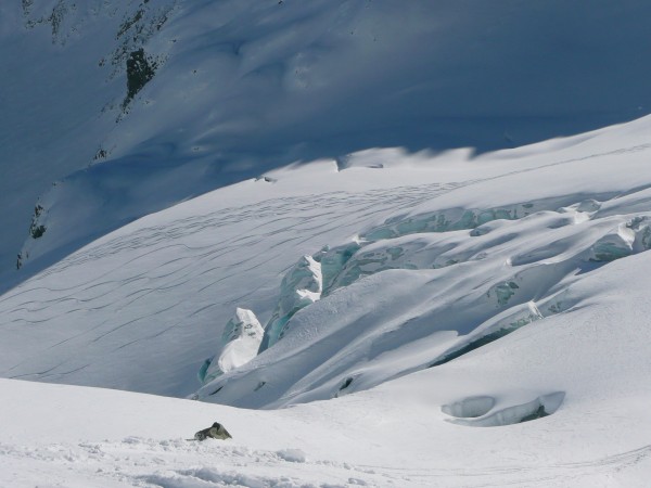 Our Tracks - Reischek Glacier - Methven Heliski - 29/7/10