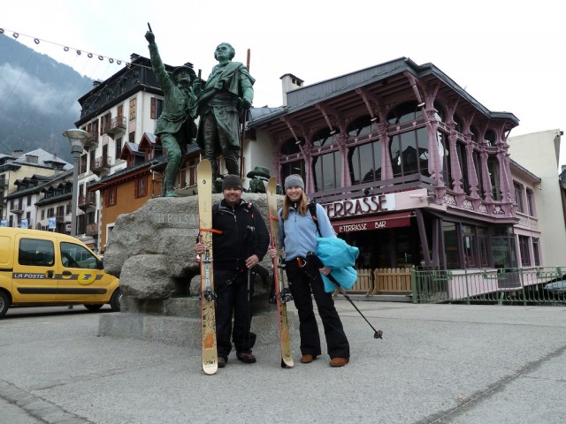 Chamonix Statue