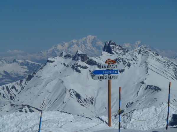 Mont Blanc in Background