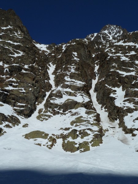 Lower couloir