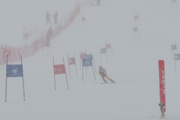 Nicole Harris Claiming Gold During the Turkish Blizzard