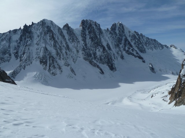 Les Courtes, Les Droites and L'Aiguille Verte