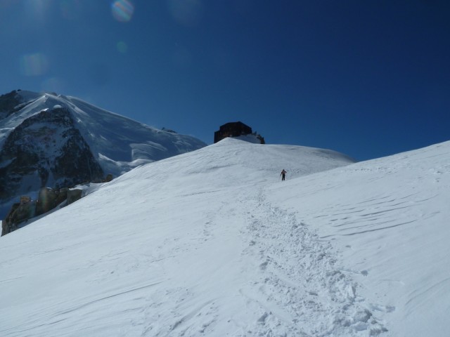 Sidestepping up to Glacier Rond