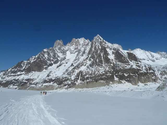 Mer de Glace, L'Aiguille Verte