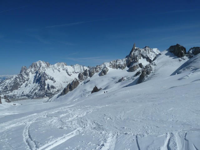 Top of 'Italian Vallee Blanche'