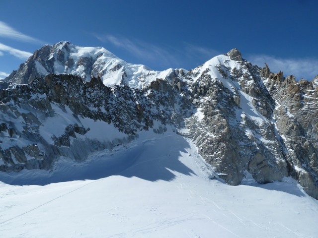 East Face of Tour Ronde, future climbing route