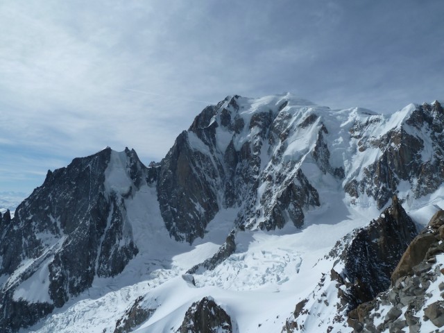 Mont Blanc from the Tour Ronde