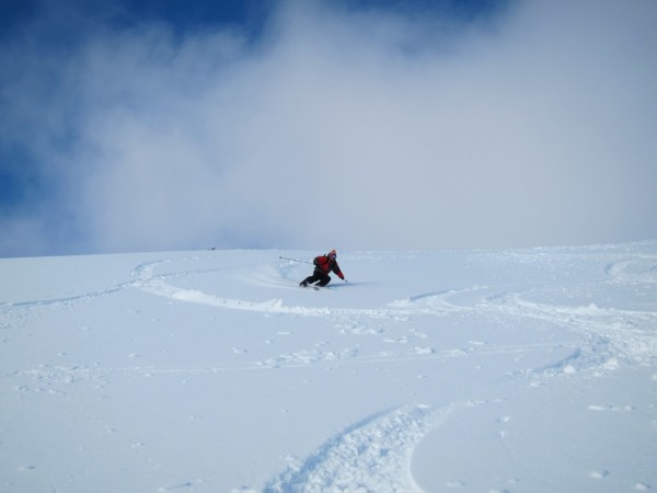 Micky ripping Little Mt Feathertop