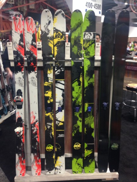 2015 K2 Skis - Amp Rictor 90 XTi, Annex 98, Annex 108, Annex 118 (Seth Morrison Pro Model)