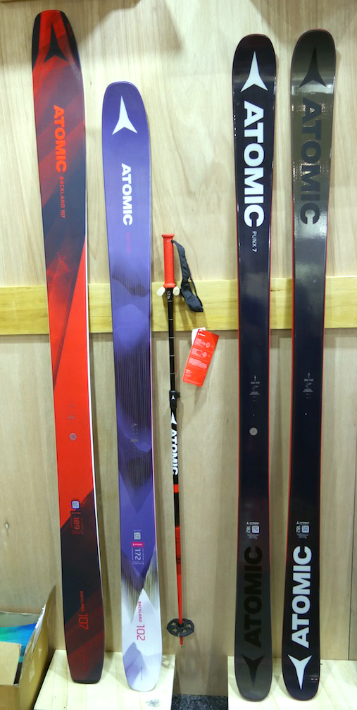 Atomic Backland Skis and Punx Skis