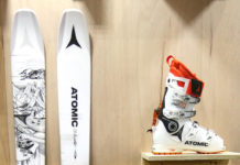 Atomic Bent Chetler 120 Skis and Hawk XTD Ski Boots Aussieskier