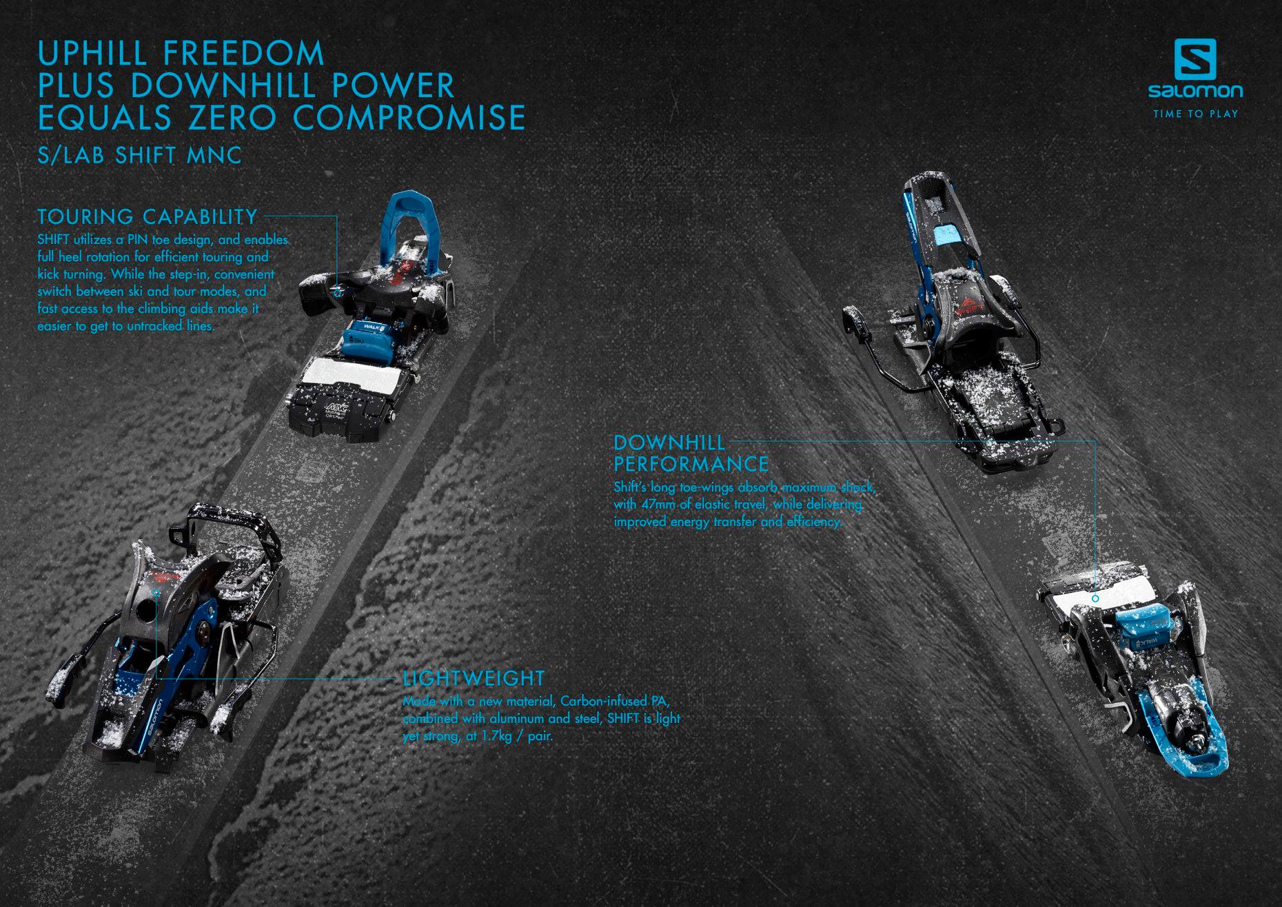 Holy Shift! New Salomon S/LAB Shift Tech Bindings