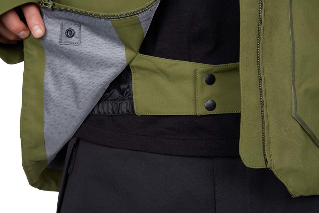 Ski Jacket Features - Powder Skirt